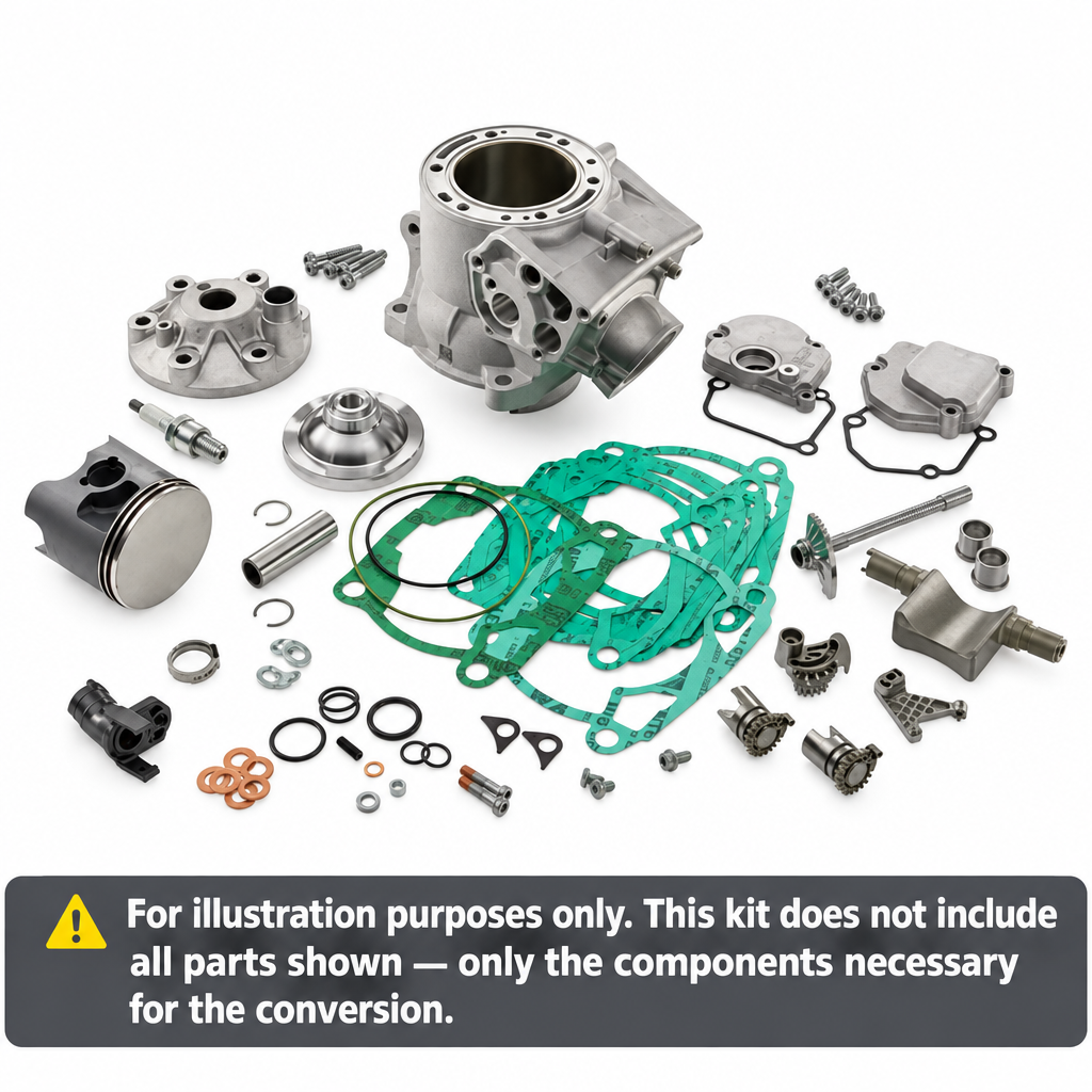 KTM 24on 250 to 300 EXC TE EC Conversion Kit TBI  Genuine Parts