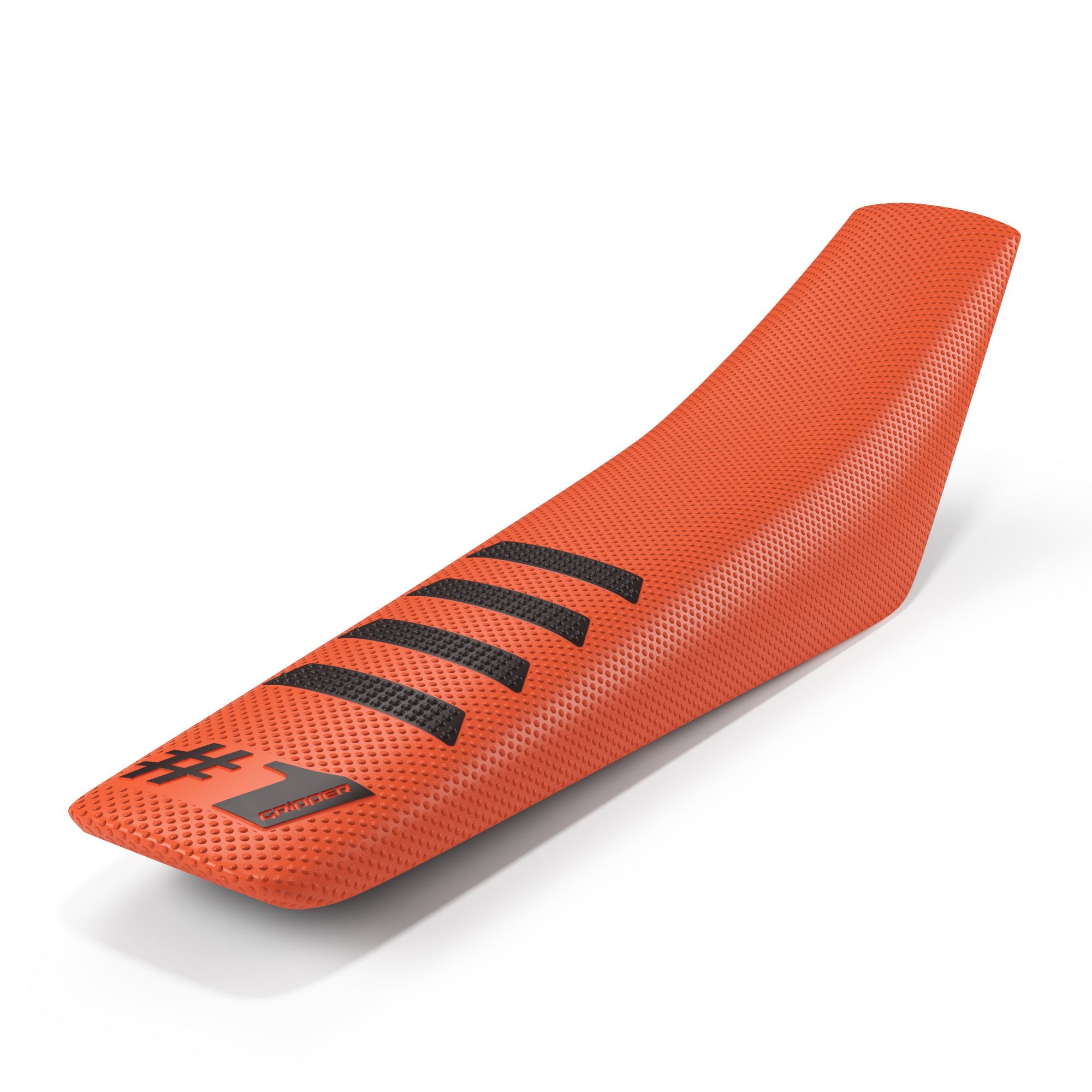 OGSC02-OEBLBL – Onegripper Seat Cover Ribbed Orange Black