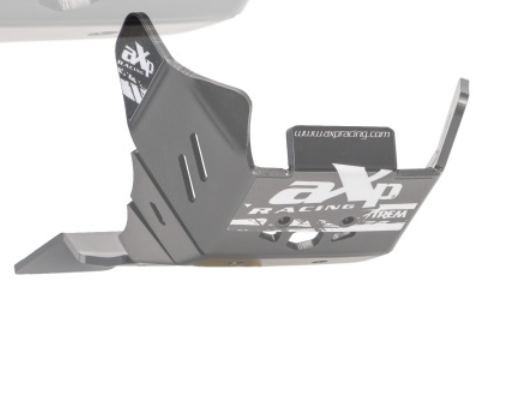 AXP Skid Plate Triumph TF 450-E / TF 450-RC with linkage guard ( 2025 - 2026 ) - Black