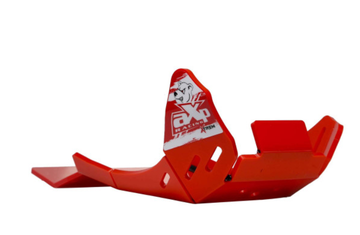AXP Skid plate Hard Enduro Gas-Gas EC250 / EC300 / MC250 / EX250 / EX300 (2024-2026) - Red