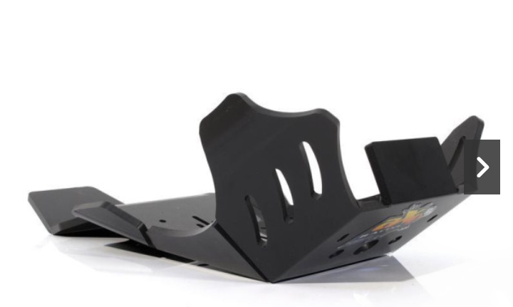 AXP GasGas EC300 ( 2021 - 2023 ) / Husqvarna TE250i / TE300i ( 2020 - 2023 ) Xtrem skid plate - Black