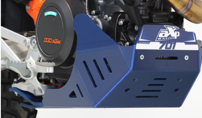 AXP Skid Plate Husqvarna 701 Supermoto / Enduro ( 2014 - 2025 ) - Blue
