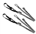 RFX Race Series 1.0 Tie Downs - Grey Black (Pair)